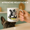 Frenchy Wharol – Mug en céramique blanche (Mod/001)