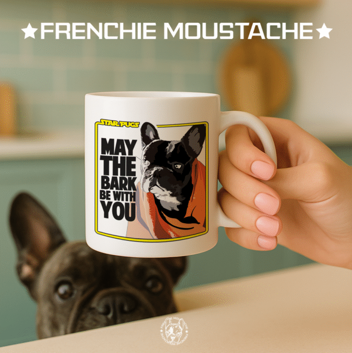 Star Pugs – Mug en céramique blanche (Mod/002) Star Pugs – Mug en céramique blanche (Mod/002)