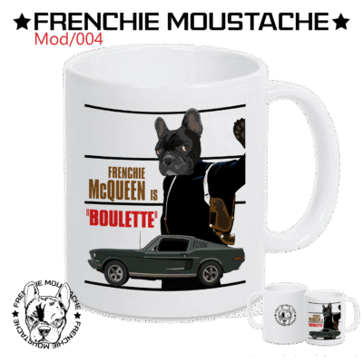 Boulette – Mug en céramique blanche (Mod/004)