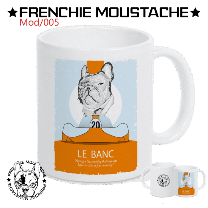 Le Banc – Mug en céramique blanche (Mod/005) Le Banc – Mug en céramique blanche (Mod/005)