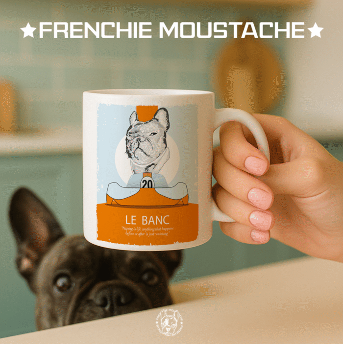 Le Banc – Mug en céramique blanche (Mod/005) Le Banc – Mug en céramique blanche (Mod/005)