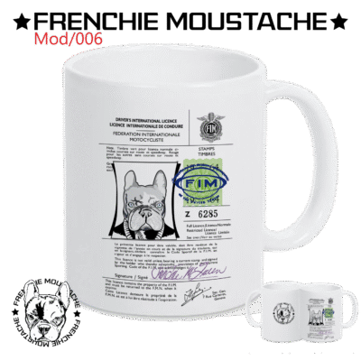 La Licence – Mug en céramique blanche (Mod/006)