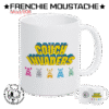 Couch Invaders – Mug en céramique blanche (Mod/007)