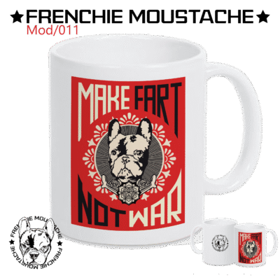 Make Fart –  Mug en céramique blanche (Mod/011)