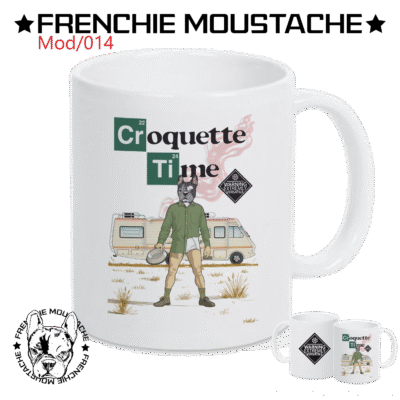 Cook & Roll –  Mug en céramique blanche (Mod/014)