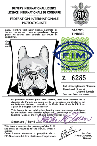 La Licence – Impression - (Mod/006)