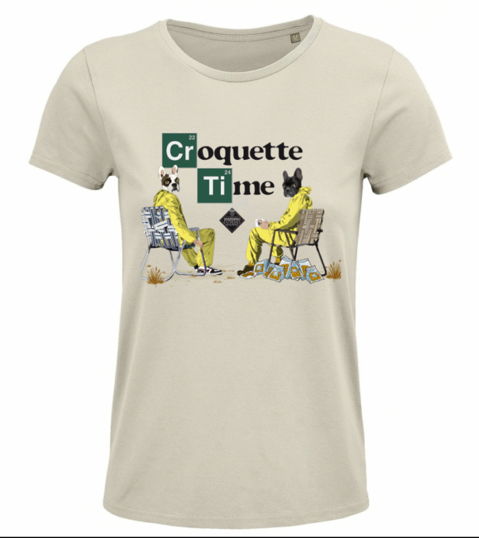 T-shirt Frenchie Moustache 100% coton bio - Mod/015 _ Breaking Miam Moustache _ Coupe Homme T-shirt Frenchie Moustache 100% coton bio - Mod/015 _ Breaking Miam Moustache _ Coupe Homme