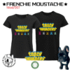 Frenchie Moustache - Frenchie Invaders - T-shirt 100% coton bio