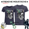 T-shirt Frenchie Moustache 100% coton bio - Mod/013 _ I'm The Bark