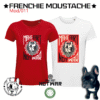 Frenchie Moustache - Make Fart - T-shirt 100% coton bio