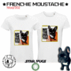 Star Pugs – T-shirt coton bio (Mod/002)