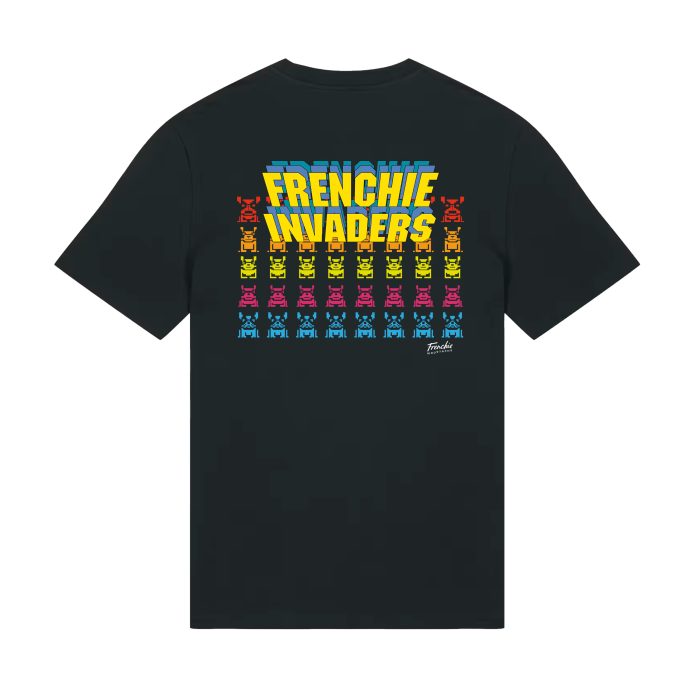 Frenchie Invaders – T-shirt coton bio (Mod/008)