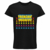 T-shirt Frenchie Moustache 100% coton bio - Mod/008 _ Couch Invaders _ Coupe Homme