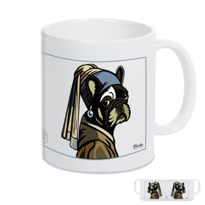 Le Jeune Moustache à la Perle – Mug (Mod/017)