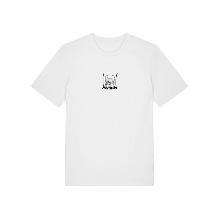 Frenchie Moustache - La Licence - T-shirt 100% coton bio - Certifié GOTS