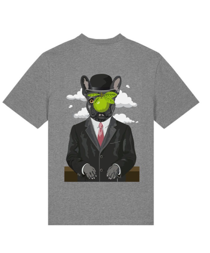 Planche Tee-shirt le Moustache de l'homme - Mod018 - 100% coton bio - Certfié GOTS