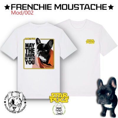 Planche Tee-shirts StarPugs - Mod002 - Coton certifié GOTS