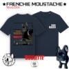 Frenchie Moustache - Boulette - T-shirt 100% coton bio - Certifié Gots