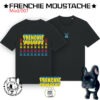 T-shirt Frenchie Moustache 100% coton bio - Mod/008 _ Couch Invaders - Certifié GOTS