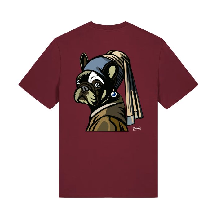 Le Jeune Moustache à la Perle – T-shirt coton bio (Mod/019)