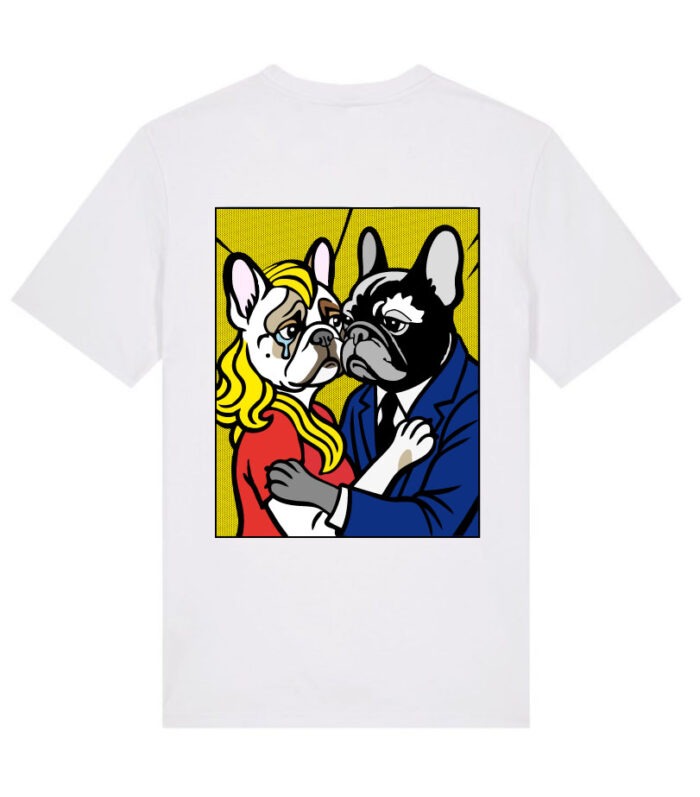 Mod020 - Planche Tee-shirt - The kiss M - Certifié GOTS