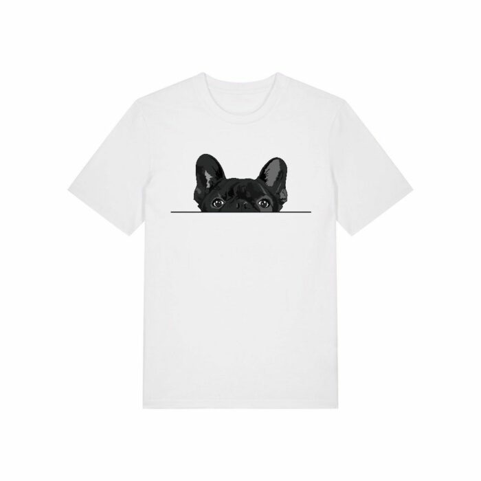 Frenchie Moustache - Youhou !!! - T-shirt 100% coton bio - Certifié Gots