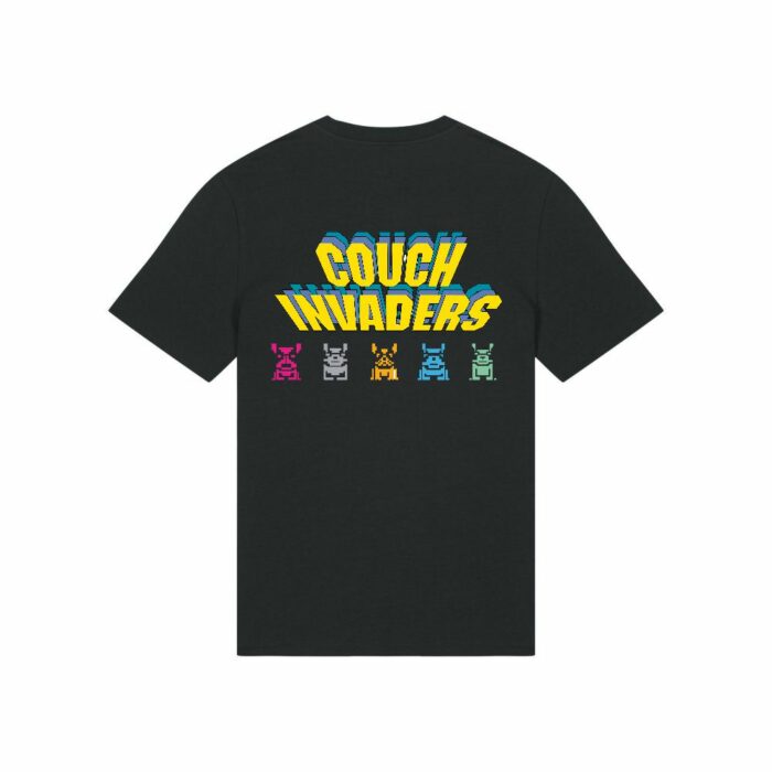 Frenchie Moustache - Frenchie Invaders - T-shirt 100% coton bio- Certfié GOTS