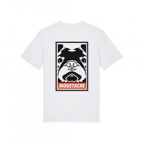 Frenchie Moustache The Giant - Mod/010 - T-shirt 100% coton bio - Certifié Gots Frenchie Moustache The Giant - Mod/010 - T-shirt 100% coton bio - Certifié Gots