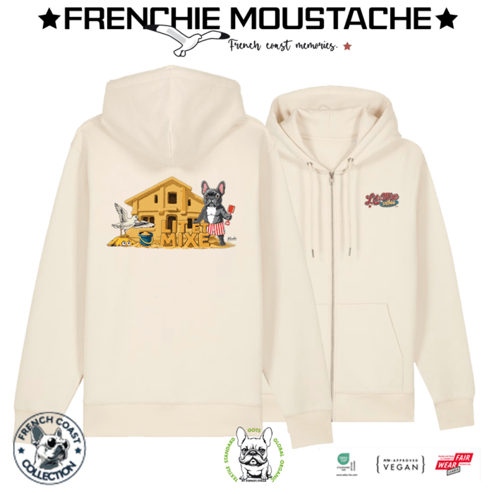 Lit & Mixe en Sable – Zippé - Coton bio
