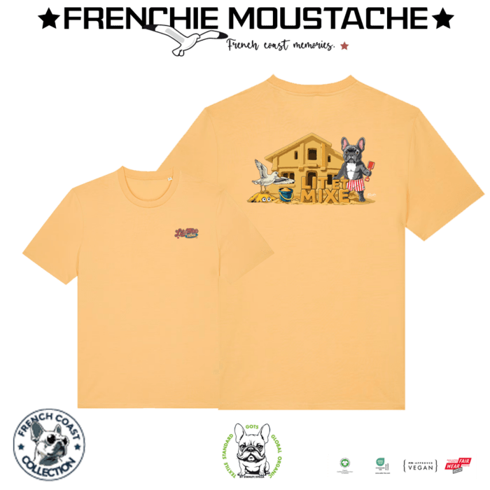 Lit & Mixe en sable – T-shirt coton bio