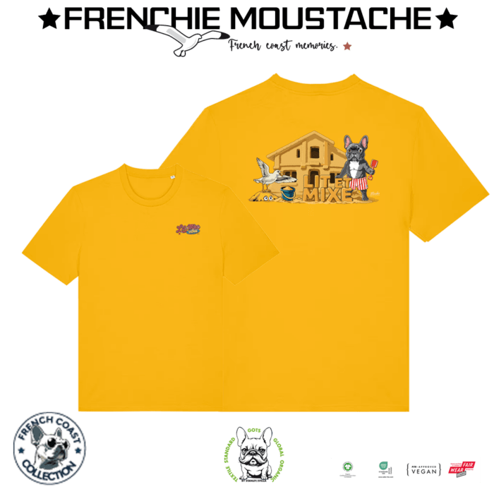 Lit & Mixe en sable – T-shirt coton bio
