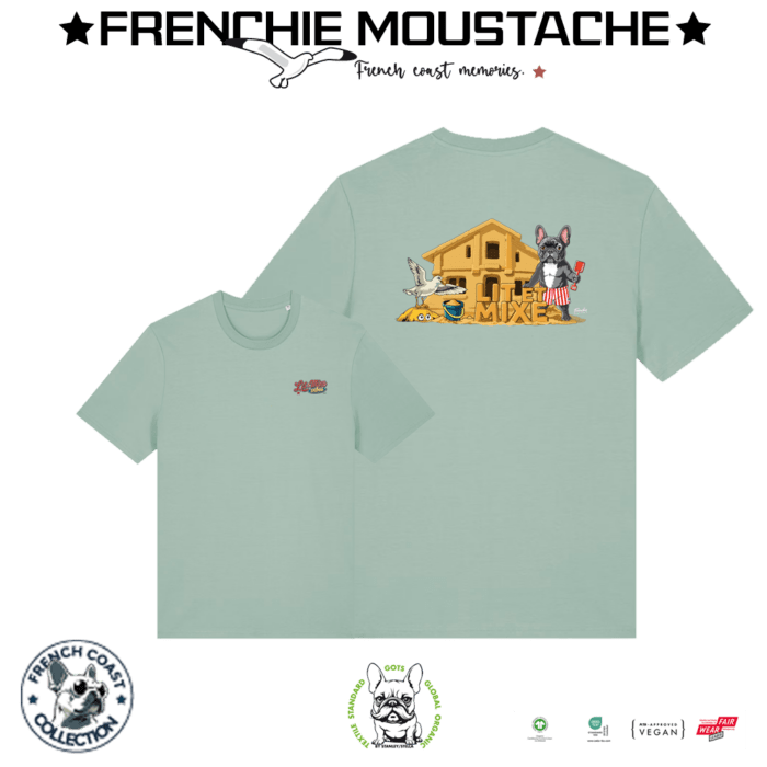 Lit & Mixe en sable – T-shirt coton bio