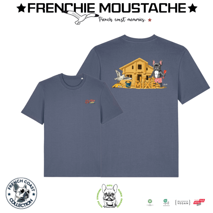 Lit & Mixe en sable – T-shirt coton bio