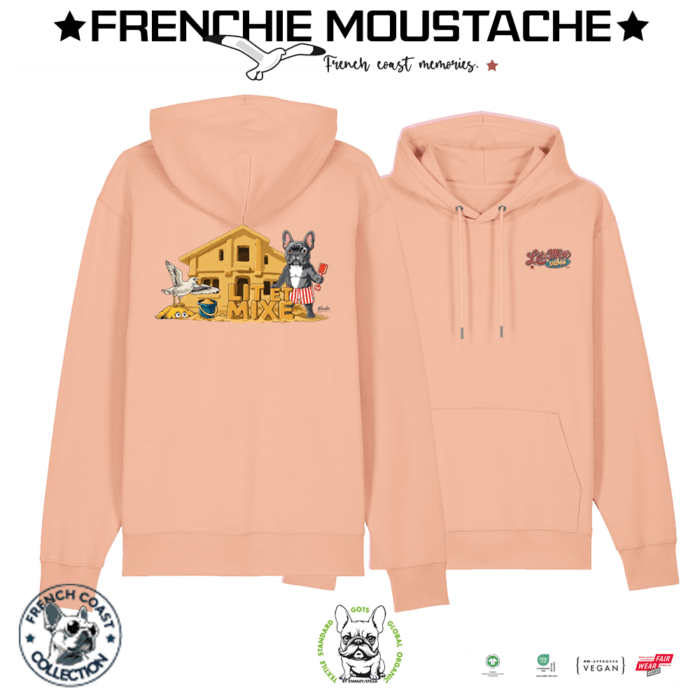 Lit & Mixe en Sable – Sweat-shirt coton bio