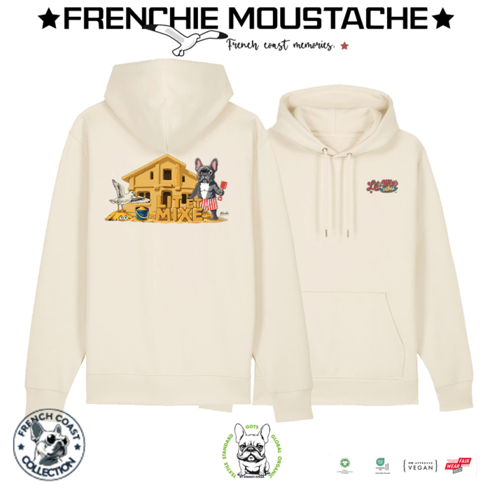 Lit & Mixe en Sable – Sweat-shirt coton bio