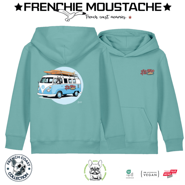 Lit & Mixe en Van – Sweat Enfant - Coton bio