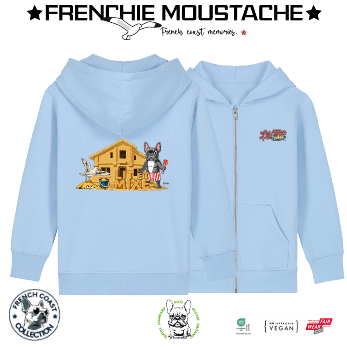 Lit & Mixe en Sable – Zippé Enfant - Coton bio