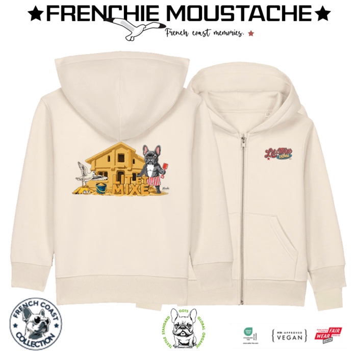 Lit & Mixe en Sable – Zippé Enfant - Coton bio